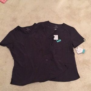 Two NWT Cherokee Infinity Scrub Tops